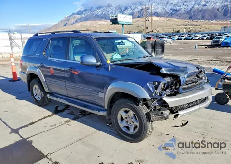 2001 Toyota Sequoia Sr5 z USA, uszkodzony, nr VIN 5TDBT44AX1S045407